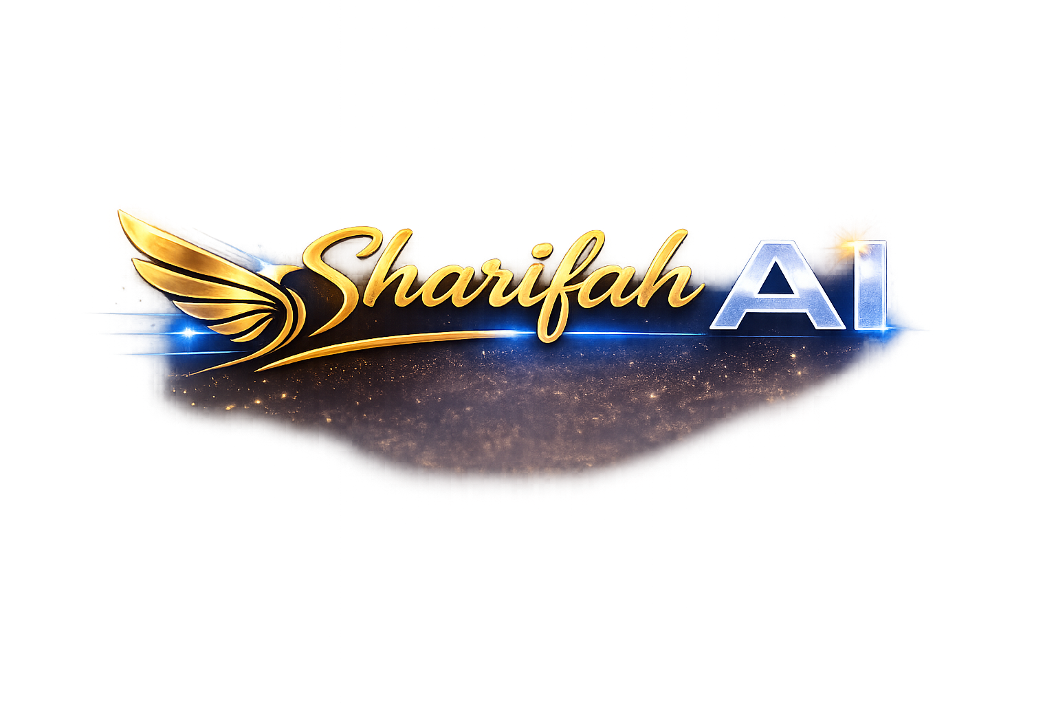 Sharifah AI cosmic logo